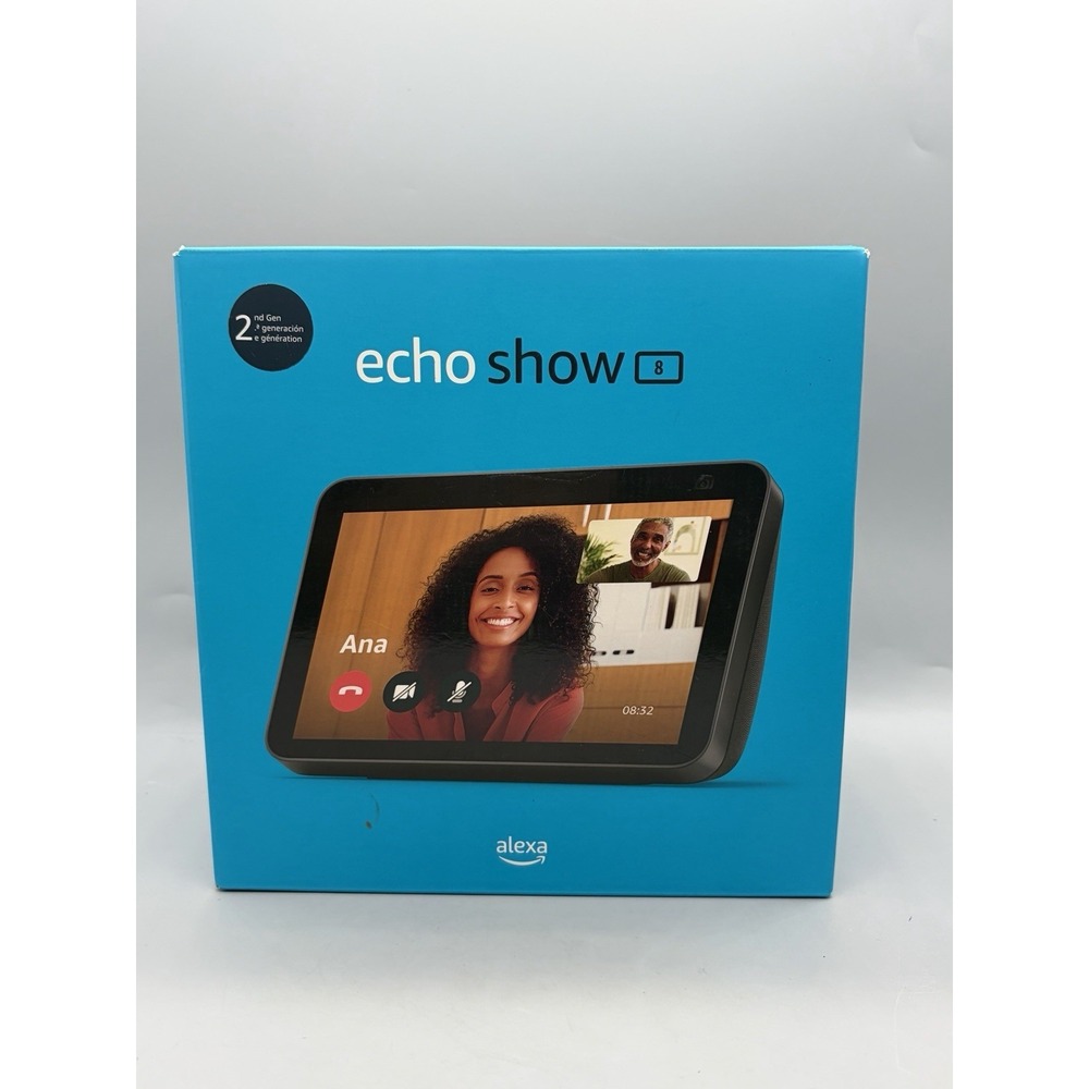 Amazon Echo Show 8  Smart Display (2nd Gen) - Black